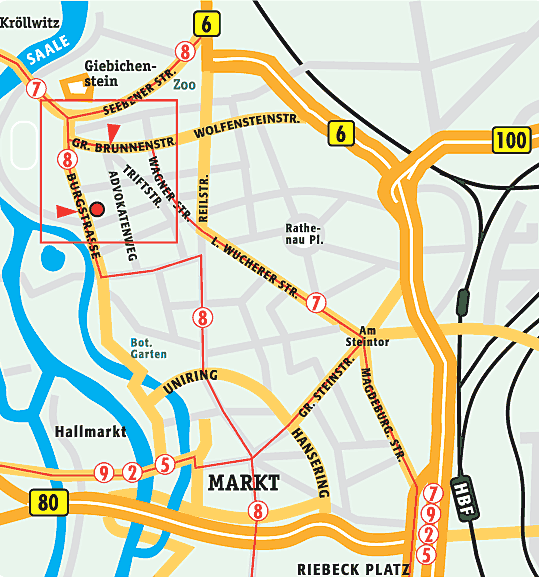 Halle Innenstadt